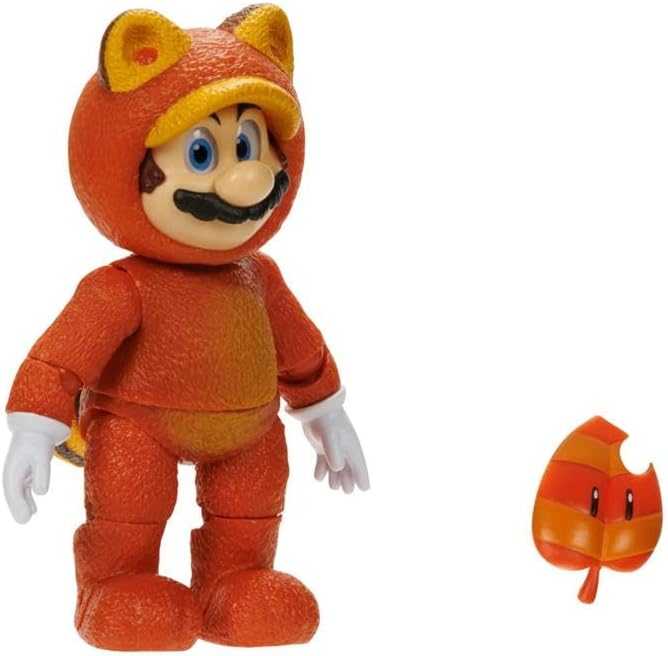 Tanooki Mario Action Figure with Leaf Accessory