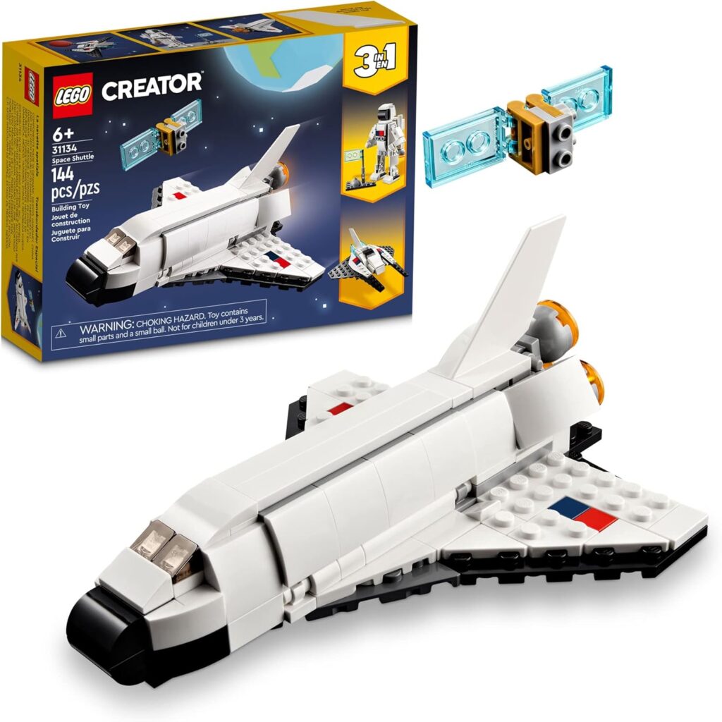 Create Space Adventures Now! LEGO Creator 3-in-1 Space Shuttle (31134)